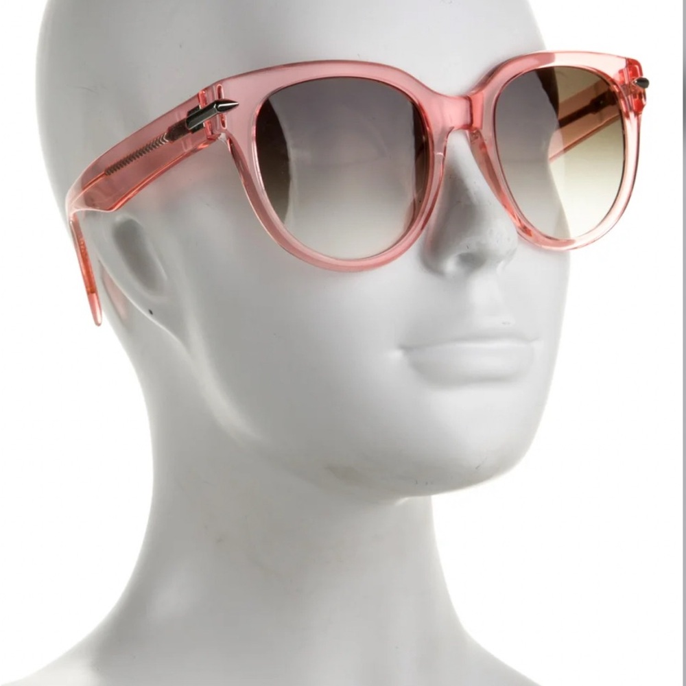 Auth NEW RAG & BONE SUNGLASSES PINK CAT EYE ROUND Rnb 1003/S 035J Pink/9K $245